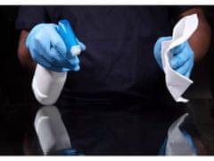 Modré bezpudrové nitrilové rukavice NITRYLEX 100ks L