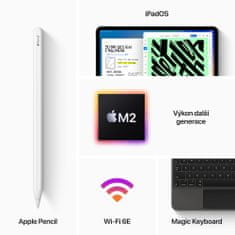 Apple iPad Pro 12.9" 2022, Wi-Fi, 256GB, Silver (MNXT3FD/A)