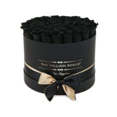 The Million Roses The Million Roses - Stredný box - čierne trvácne ruže, čierna