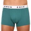 Pánske boxerky zelené (BU858315-102) - veľkosť M