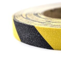 Grip Shop Samolepiaca protišmyková páska 18m x 25mm žlto-čierna
