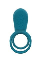 Xocoon XoCoon Couples Vibrator Ring (Green), stimulačný penis krúžok s vibráciou