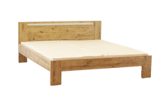 Korzika dubová posteľ, 180 cm