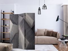 Artgeist Paraván - Abstraktné betónové bloky 135x172 plátno na drevenom ráme obojstranná potlač