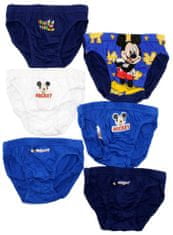 SETINO Chlapčenské slipy Mickey Mouse 3 ks mix farieb 110–116 / 5–6 rokov Viacfarebná