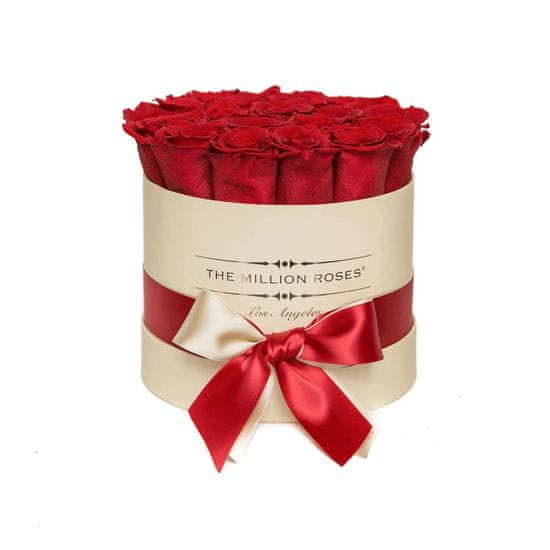 The Million Roses Malý box - červené trvácne ruže