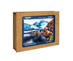 Puzzler Magic Wood Farebné drevené puzzle českej výroby: Halštatské jazero