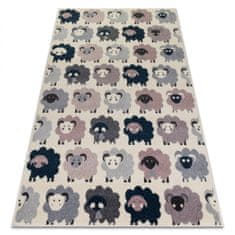 Dywany Lusczów Detský koberec Sheep krémový, velikost 190x270