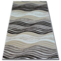 Dywany Lusczów Kusový koberec ACRYLOVY YAZZ 1760 hnedý/tmavobéžový, velikost 160x220