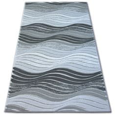 Dywany Lusczów Kusový koberec ACRYLOVY YAZZ 1760 sivý, velikost 200x290