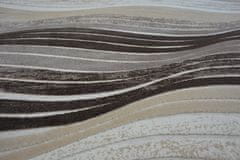 Dywany Lusczów Kusový koberec ACRYLOVY YAZZ 1760 hnedý/tmavobéžový, velikost 160x220