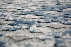 Dywany Lusczów Kusový koberec ACRYLOVY YAZZ 7006 sivý / modrý / slonová kosť, velikost 80x150