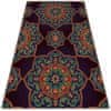 terasový koberec mandala ornament 140x210 cm 
