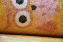 Dywany Lusczów Detský kusový koberec LITTLE OWL žltý, velikost 150x200