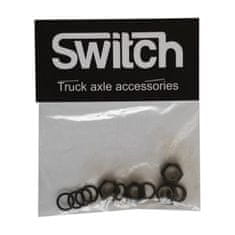 Switch Boards Truck axle accessories - 8x speed rings, 4x truck axle