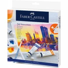 Faber-Castell Akvarelové farby v tube set 24 farebné