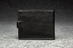 Gentleman's Boutique kožená slim peňaženka Cash Saver Lite černá