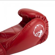 Boxerské rukavice SUPER PRO Combat Gear Champ - červená/biela