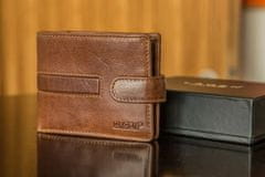Lagen kožená peňaženka Cash Saver hnedá TAN