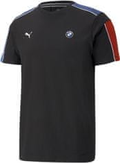 Bmw tričko PUMA MMS T7 černo-modro-bielo-červené M