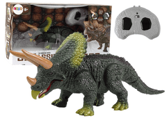 Lean-toys Dinosaurus Triceratops na diaľkové ovládanie