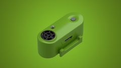 Tickless ultrazvukový odpudzovač kliešťov ACTIVE, zelený