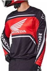 FOX dres FLEXAIR Honda černo-bielo-červený L