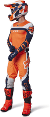 FOX dres FLEXAIR Efekt fluo modro-oranžovo-biely M