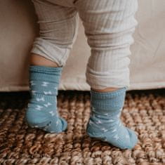 KipKep Detské ponožky Stay-on-Socks ANTISLIP 12-18m 1pár Party Blue