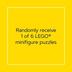 Chronicle Books Mini Puzzle LEGO Mystery Minifigúrka (Blue Edition) 126 dielikov