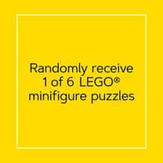 Mini Puzzle LEGO Mystery Minifigúrka (Red Edition) 126 dielikov