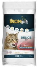 IRONpet Cat Delice Beef (Hovädzie) 2 kg