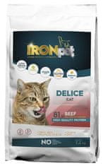 IRONpet Cat Delice Beef (Hovädzie) 12 kg