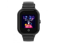 Kidz GPS 4G čierna, inteligentné hodinky pre deti