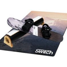 Switch Boards Jibbing Board 110cm PRO + Viazanie + Prekážka + Podložka - jibbingowa doska ako snowboardu pre učenie trikov na trampolíne alebo na prekážke