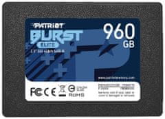 Patriot BURST ELITE 960GB SSD / Interné / 2,5" / SATA 6Gb/s /