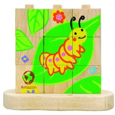 EverEarth Od húsenice po motýľ - skladacie puzzle