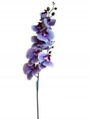 BTS Umelý kvet orchidey ozdobná vetvička 100 cm