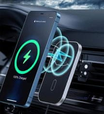 Nuvo držiak do auta na iPhone s MagSafe a 15 W bezdrôtovým nabíjaním
