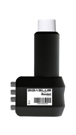 Gigablue konvertor Ultra Rocket Quad LNB 0,1dB