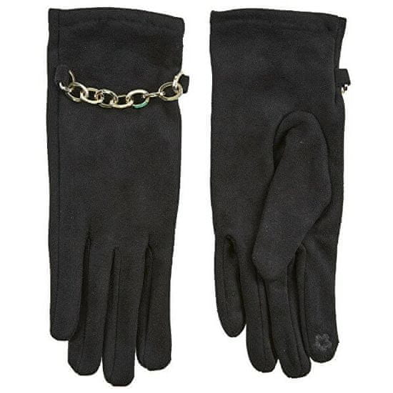 Verde Dámske rukavice 02-670 Black