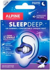 ALPINE Hearing SleepDeep, štuple do uší na spanie