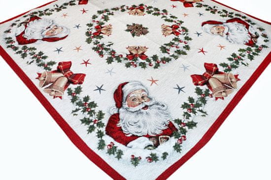 MONDO ITALIA Vianočný gobelínový obrus Mikuláš