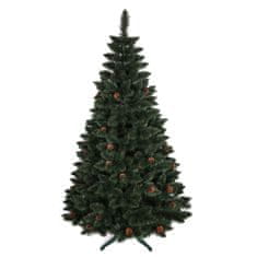 ROY Umelý vianočný stromček borovica klasická so šiškami De Lux 180 cm