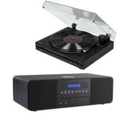 Thomson TT350 a MIC200 Stereo set digitálny mini systém s gramofónom