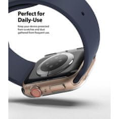 RINGKE Ochrana Displeja Hodiniek Slim 2-Pack Apple Watch 4 / 5 / 6 / Se (40 Mm) Clear & Black