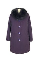 M-Style kabátyŽilina Dámsky kabát Betka so sedielkom na zadnom diele., fialová