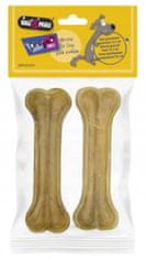 Hobby Prírodná lisovaná kosť pre psa 12,5 cm 2 ks