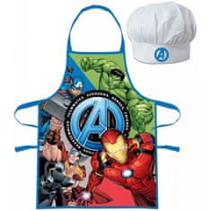 EUROSWAN Chlapčenská zástera s kuchárskou čiapkou Avengers - MARVEL