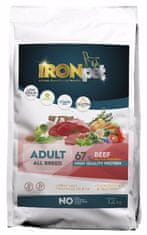 IRONpet Dog Adult All Breed Beef (Hovädzie) 12 kg